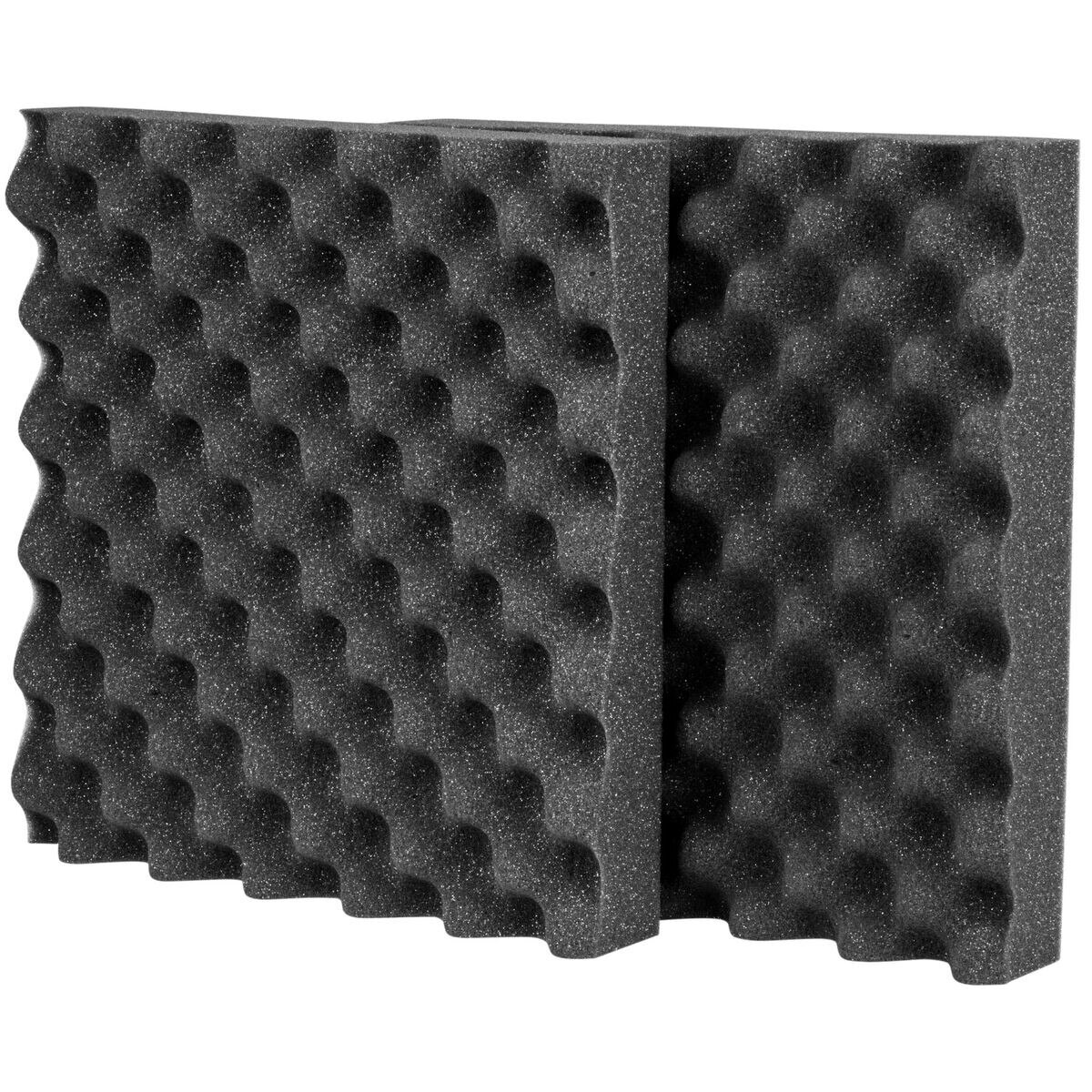Acoustic Sound Damping Eggcrate Foam UL 94 Fire Retardant 21/2" x 12